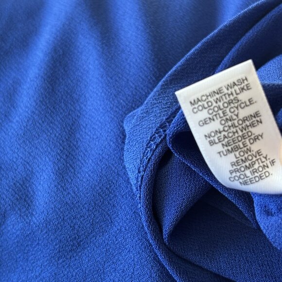 C. Est. 1946 Blouse Blue Short Sleeve Top Women’s PLUS SIZE 22/24W Mature NWT - Picture 3 of 13